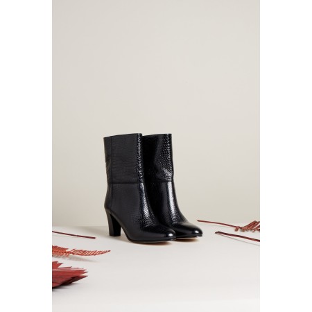 Black Nivia ankle boots Jusqu'à 80% De Réduction