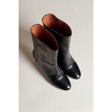 Black Nivia ankle boots Jusqu'à 80% De Réduction