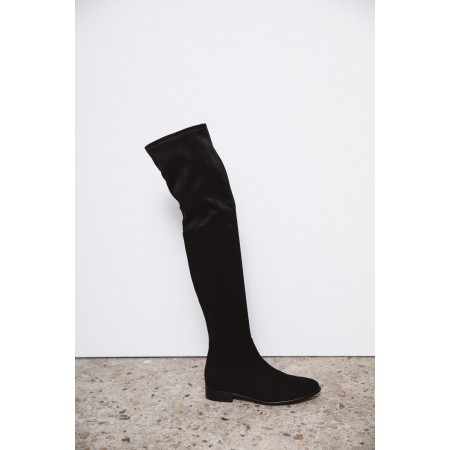 black swanie thigh high boots Les êtres humains sont 