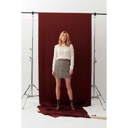 Colombe ecru mohair and alpaca sweater chez Cornerstreet bien 