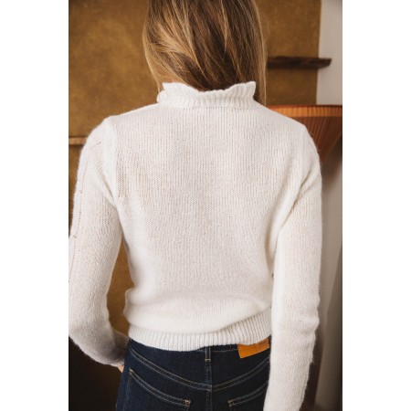 Natural white Olie sweater Comparez plus de prix