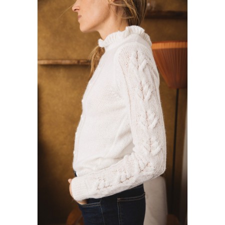 Natural white Olie sweater Comparez plus de prix