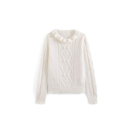 Natural white Olie sweater Comparez plus de prix