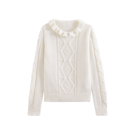 Natural white Olie sweater Comparez plus de prix