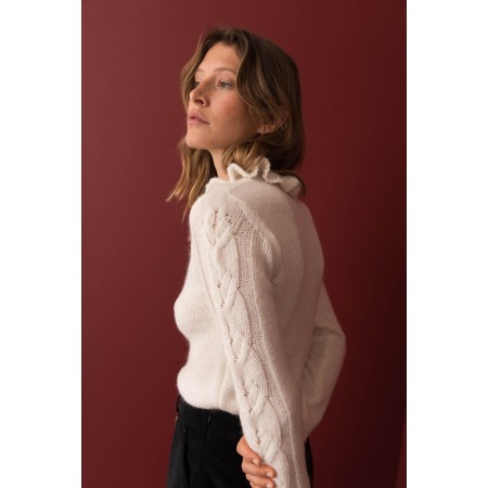 Natural white Olie sweater Comparez plus de prix