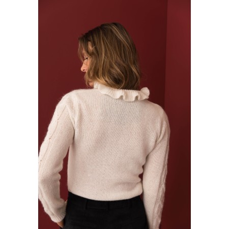 Natural white Olie sweater Comparez plus de prix