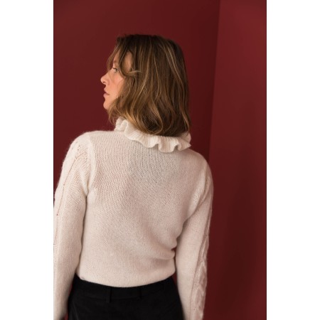 Natural white Olie sweater Comparez plus de prix