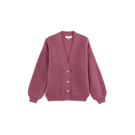 Pink Enora cardigan destockage