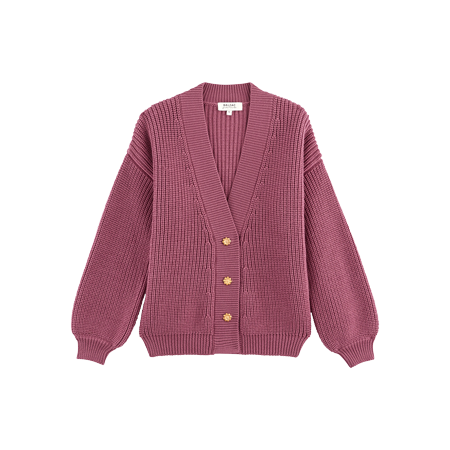 Pink Enora cardigan destockage