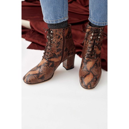 Hanae python ankle boots Venez découvrir notre 