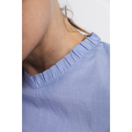 Leonie blue blouse vous aussi creer 