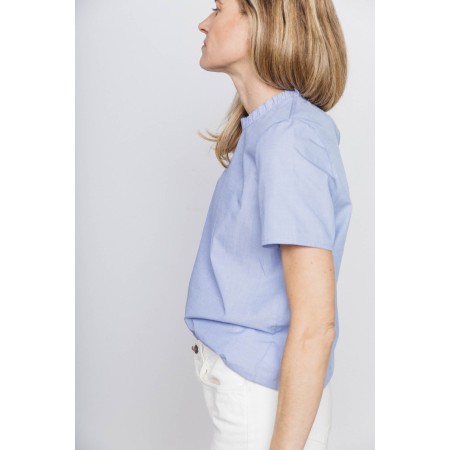 Leonie blue blouse vous aussi creer 