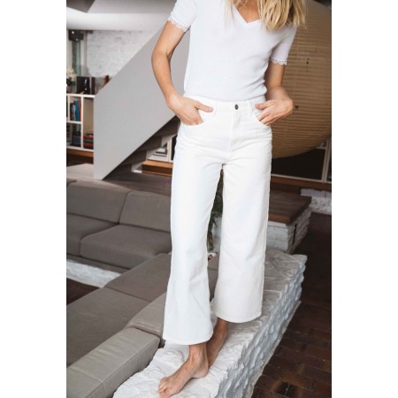 Pearl white Adriano jeans acheter