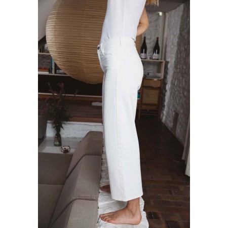 Pearl white Adriano jeans acheter