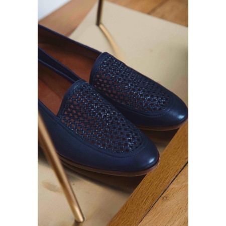 Navy Faustin loafers des créatures d'habitude