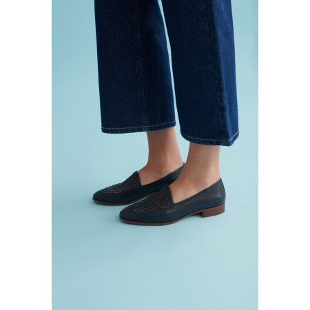 Navy Faustin loafers des créatures d'habitude