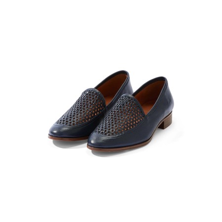 Navy Faustin loafers des créatures d'habitude