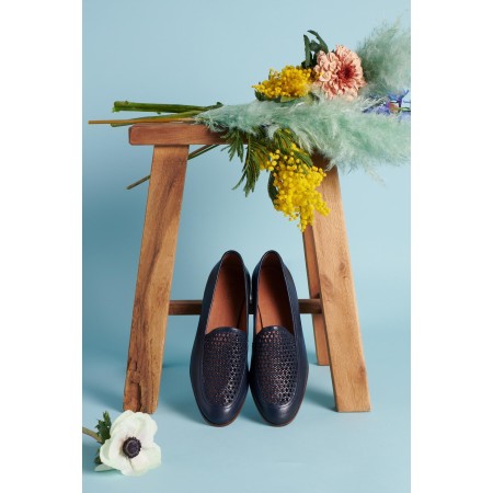 Navy Faustin loafers des créatures d'habitude