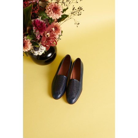 Navy Faustin loafers des créatures d'habitude