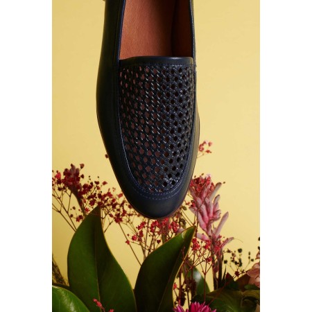 Navy Faustin loafers des créatures d'habitude