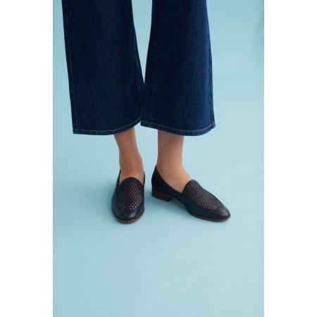 Navy Faustin loafers des créatures d'habitude