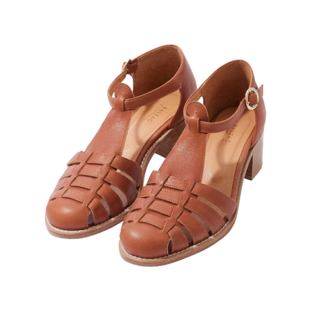 Camel Albane sandals s'inspire de l'anatomie humaine