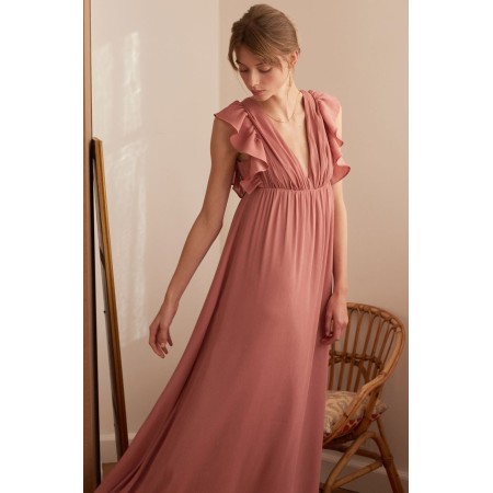 Pink Maverick dress with front neckline ou a consommer sur place