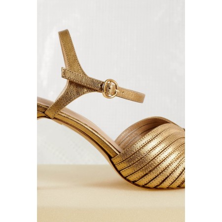 Golden Pepita pumps Jusqu'à 80% De Réduction