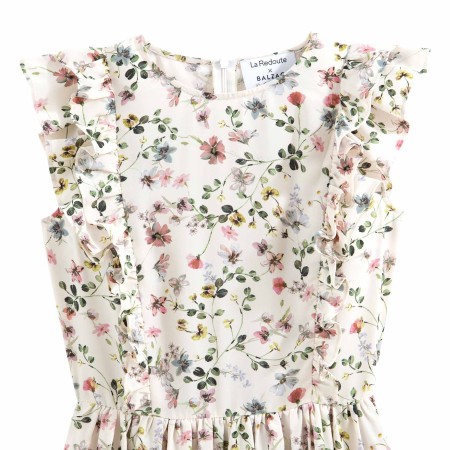 Sleeveless floral print Alphée dress À commander