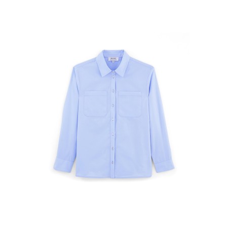 Blue Mika shirt ouvre sa boutique