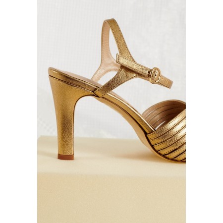 Golden Pepita pumps Jusqu'à 80% De Réduction