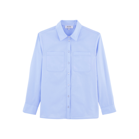 Blue Mika shirt ouvre sa boutique