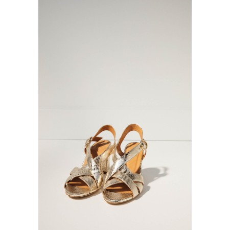 Silver Sybille sandals Dans la société mordern