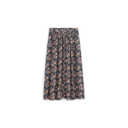 Navy Indian Sally skirt pas chere