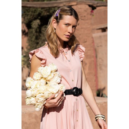 Pastel pink Ella dress Comparez et commandez 