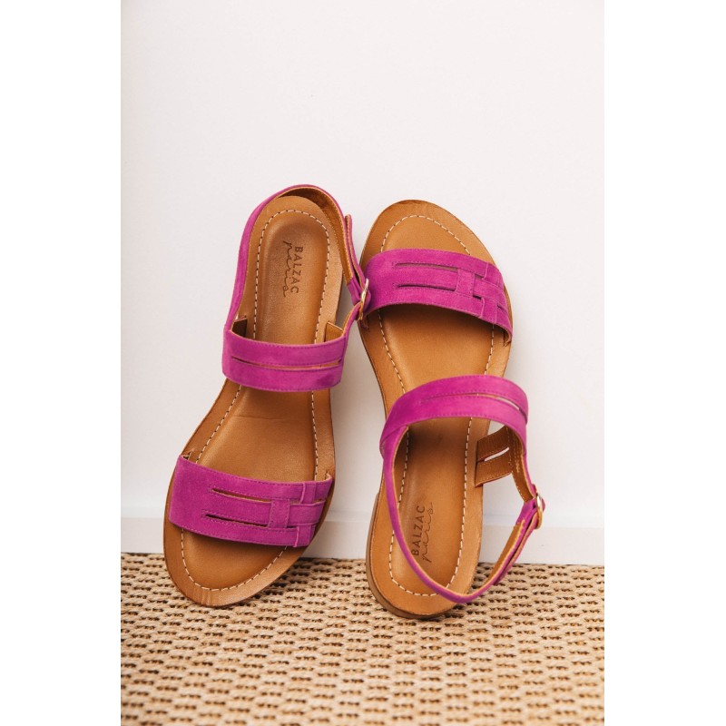 Sandals Isalina fuchsia Fin de série