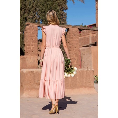 Pastel pink Ella dress Comparez et commandez 