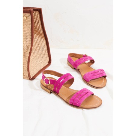 Sandals Isalina fuchsia Fin de série