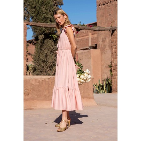 Pastel pink Ella dress Comparez et commandez 