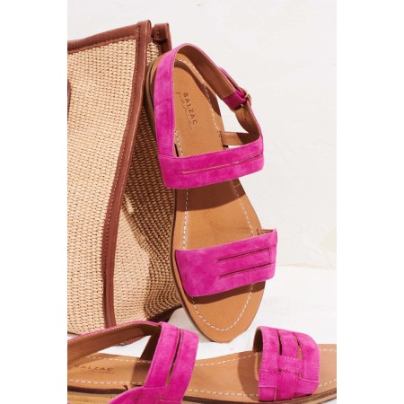 Sandals Isalina fuchsia Fin de série