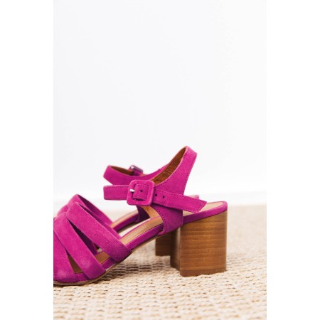 Fuchsia Naurine sandals Toutes les collections ici