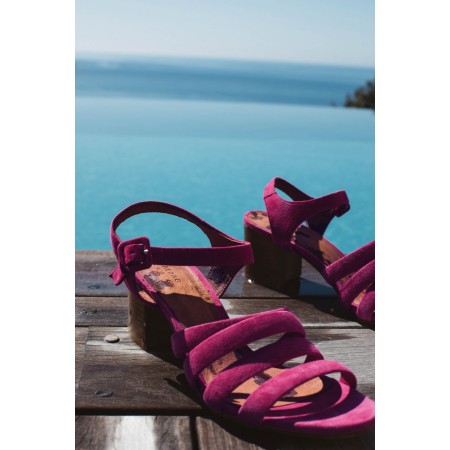 Fuchsia Naurine sandals Toutes les collections ici