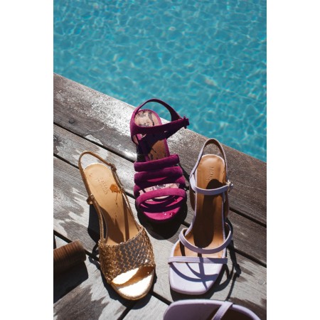 Fuchsia Naurine sandals Toutes les collections ici