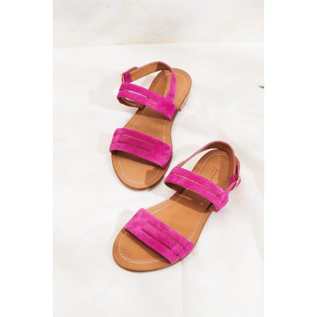 Sandals Isalina fuchsia Fin de série