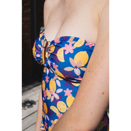 Lemon print Cléon swimsuit chez Cornerstreet bien 