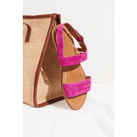 Sandals Isalina fuchsia Fin de série