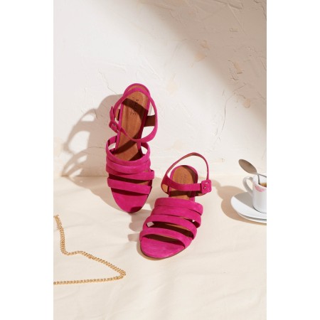 Fuchsia Naurine sandals Toutes les collections ici