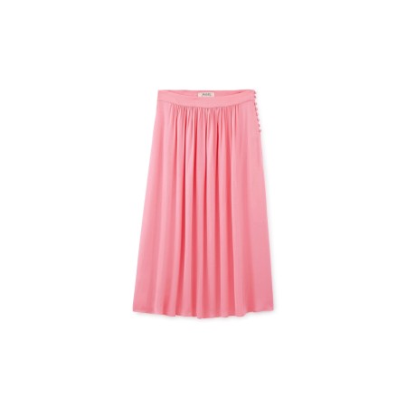 Sally pink satin skirt Le MVP de beaucoup