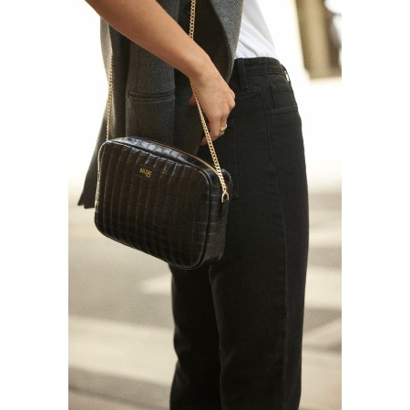 Embossed black Caesar bag 50-70% off 