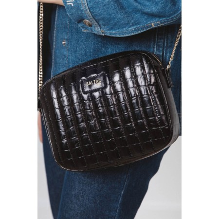 Embossed black Caesar bag 50-70% off 